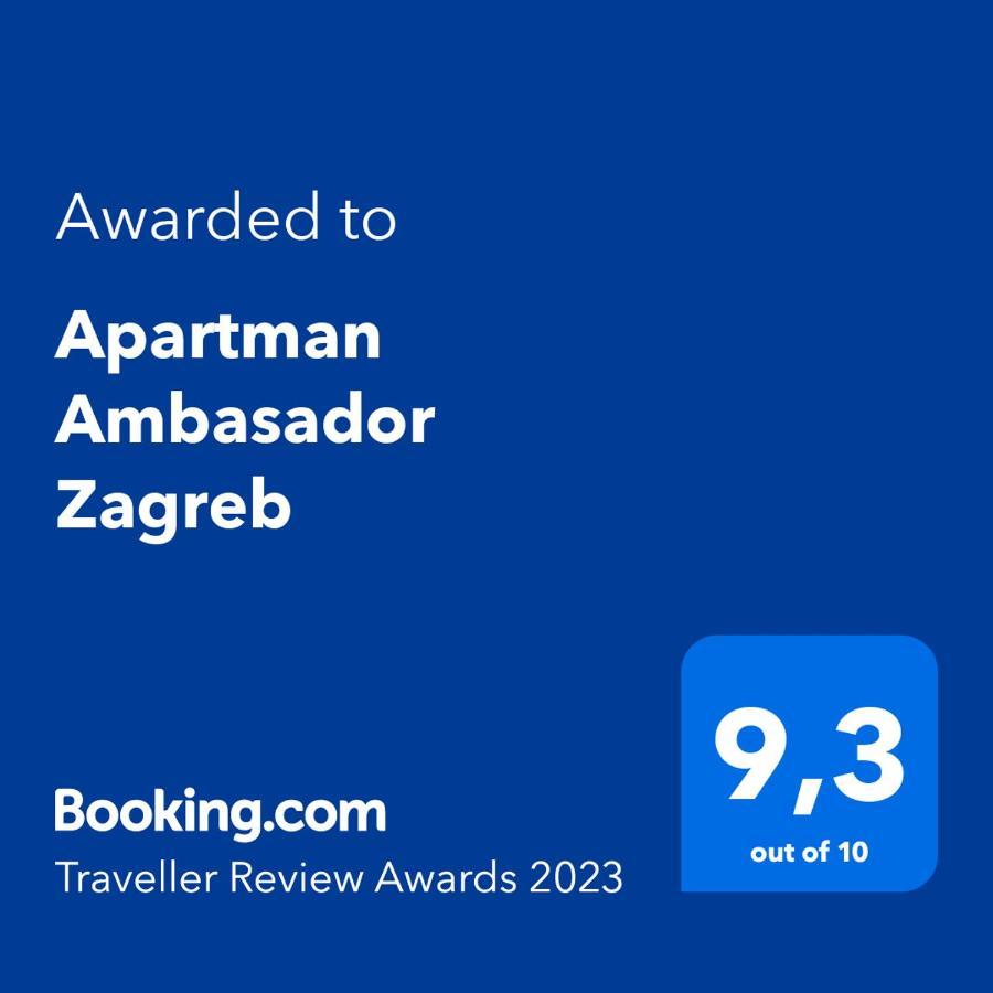 Apartman Ambasador Zagreb Exterior photo